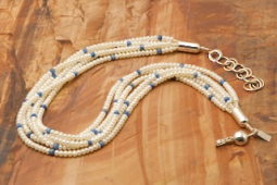 Desiree Yellowhorse Genuine Freshwater Pearl 5 Strand Necklace